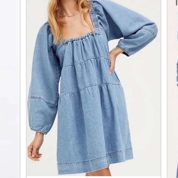 Free People Dresses & Skirts - Free People Denim Dress